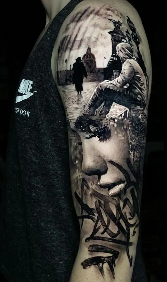 portrait tattoo