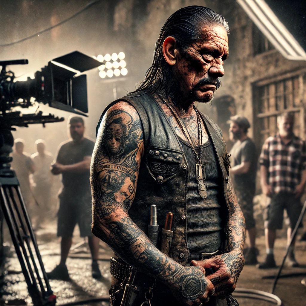 Danny Trejo tattoo represents his journey from prison ink to Hollywood, with the meaning behind Danny Trejo's iconic chest tattoo reflecting his cultural heritage and resilience