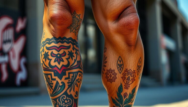 leg tattoos for men